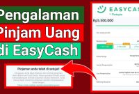 Easycash: Solusi Cepat Kebutuhan Dana Mendesak Anda